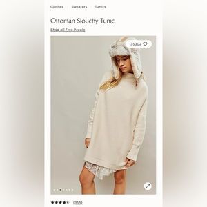Free People Ottoman Slouchy Tunic